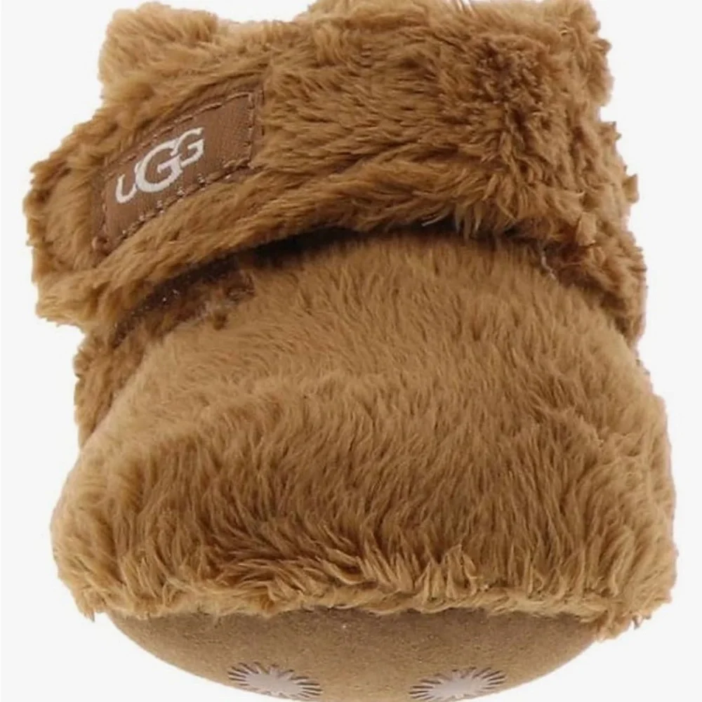 NIB UGG Baby Bixbee Shearling Boot in Chestnut Brown 0-1 Infant